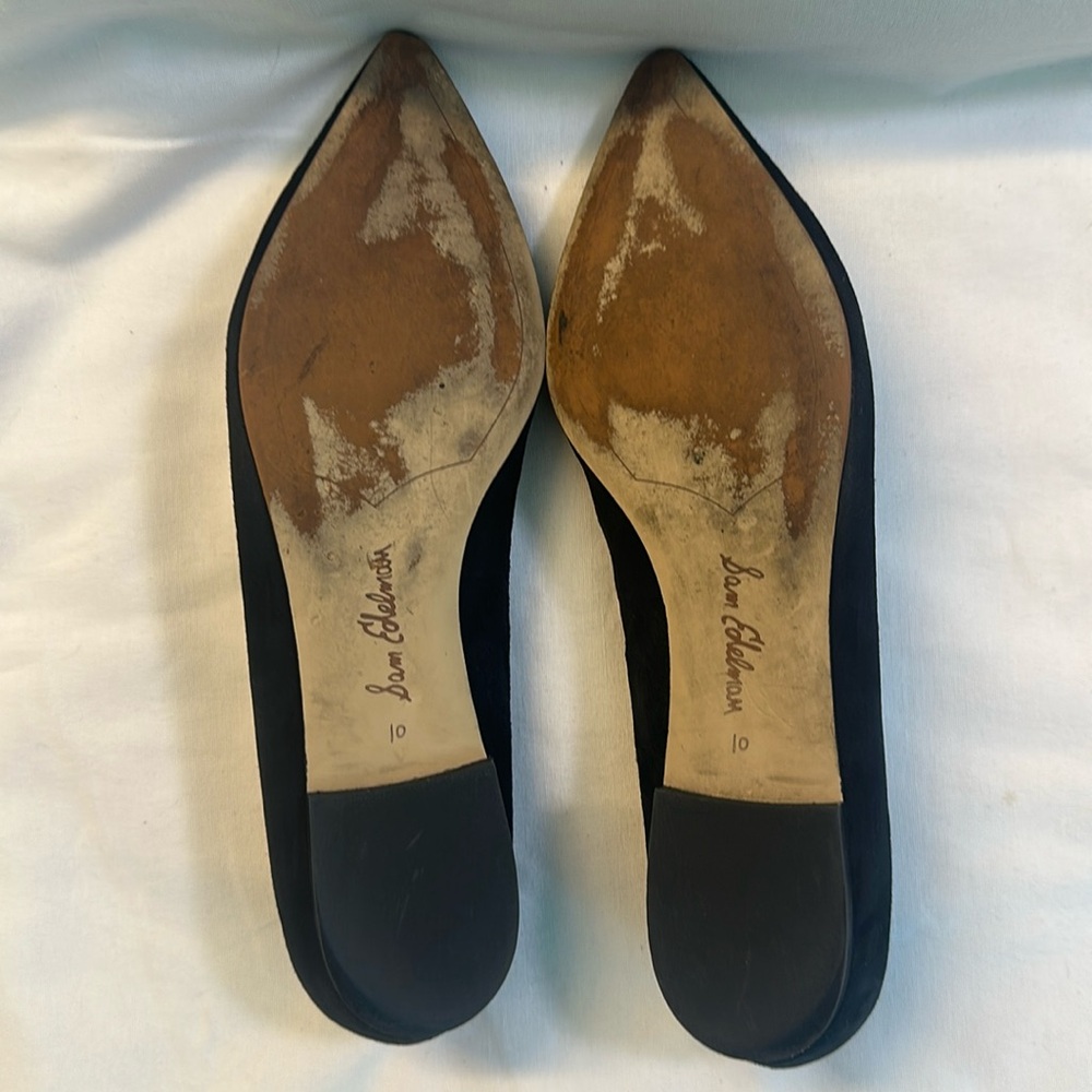 Sam Edelman Black Pointed-Toe Flats - Picture 5 of 5